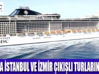 MSC DİVİNA İSTANBUL'DA