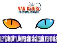 VAN KEDİSİ PODYUMA ÇIKIYOR