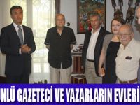 GAZETECİ VE YAZARLARIN EVLERİNE PLAKET