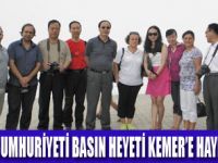 ÇİN’Lİ GAZETECİLER KEMER’DE