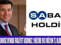 SABANCI HOLDİNG NE KAR AÇIKLADI