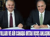 THY VE AİR CANADA HAVA ANLAŞTI