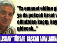 TÜRSAB’A BAŞKAN OLMAK