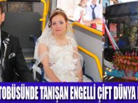 NİKAH DAİRESİNE GELİN OTOBÜSÜ İLE GİTTİ