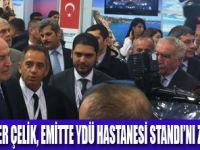 BAKAN ÇELİK, YDÜ HASTANESİ STANDI’NDA