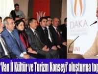 Van Kültür ve Turizm Konseyi Toplandı