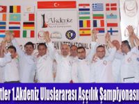 1.Akdeniz Uluslararası Aşçılık Şampiyonası başladı