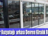 Ataşehir’de Devren Kiralık Restaurant