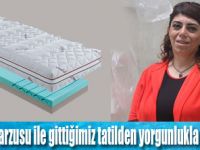 Tatile gidiyor yorularak dönüyoruz