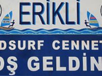 ERİKLİ, WINDSURFLE DÜNYAYA AÇILIYOR