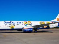 SunExpress son uçağını Minyonlar karakterleriyle giydirdi