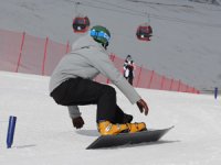 Snowboard Dünya Kupası, 2700 metre rakımda, 210 cm. kar kalınlığında düzenlenecek