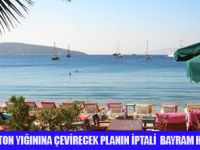 BODRUM'DA YAĞMAYA DUR DENDİ