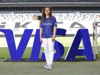 Team Visa’ya Katılan İlk Türk Kadın Futbolcu Didem Karagenç oldu