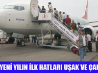 THY UŞAK VE ÇANAKKALE'YE UÇUYOR