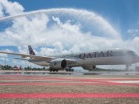 Qatar Airways’in İlk Phuket Seferi Geleneksel Su Takı ile Karşılandı