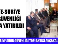 TÜRKİYE-SURİYE SINIR GÜVENLİĞİ