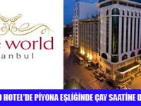 ELITE WORLD HOTELDEN ÇAY DAVETİ