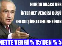 İNTERNET VERGİSİ DÜŞÜRÜLÜYOR