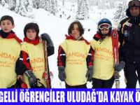 ULUDAĞDA KAYAK DERSİ