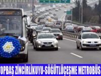 ANADOLU YAKASI METROBÜS  HATTI AÇILDI