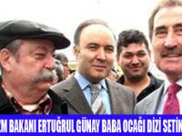 BAKAN GÜNAY DİZİ SETİNDE