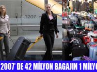 DÜNYADA 1 MİLYON BAGAJ KAYIP