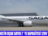 SAGA AİRLİNESİN UÇAK FİLOSU BÜYÜYOR