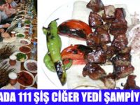 CİĞER ŞİŞ YEME YARIŞMASI