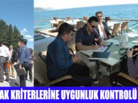 KEMERDE MAVİ BAYRAK DENETİMLERİ