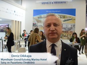 Wyndham Grand İstanbul Kalamış Marina Hotel Satış ve Pazarlama Direktörü Deniz Dikkaya...